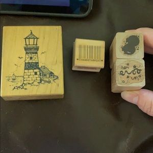Baggie of 4 miscellaneous stamps